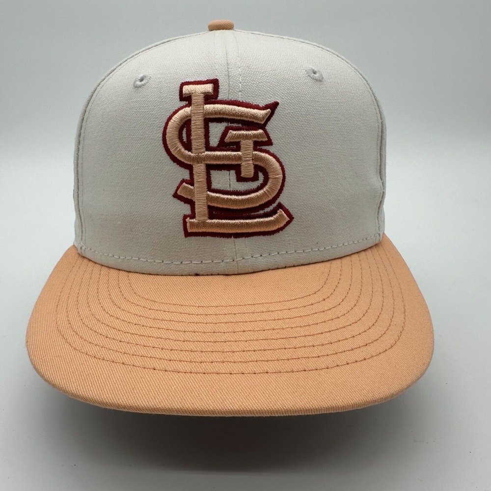 St.‎ Louis Cardinals New Era 59FIFTY Cap Men's 7 1/8 Gray Busch Stadium 30 Years